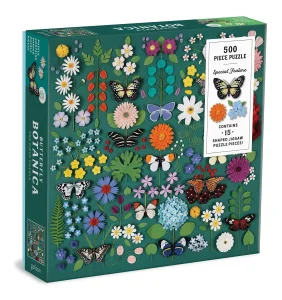 Čtvercové puzzle Motýlí botanika 500 dílků