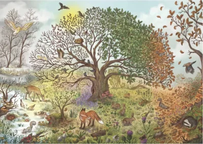 Puzzle Zpomal a pozoruj 100 dílků