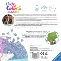 Ravensburger Kulaté puzzle Kruh barev: Mandala 500 dílků