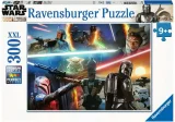 RAVENSBURGER Puzzle Star Wars - Mandalorian: Křížová palba XXL 300 dílků