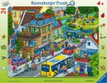 RAVENSBURGER Puzzle Naše zelené město 24 dílků