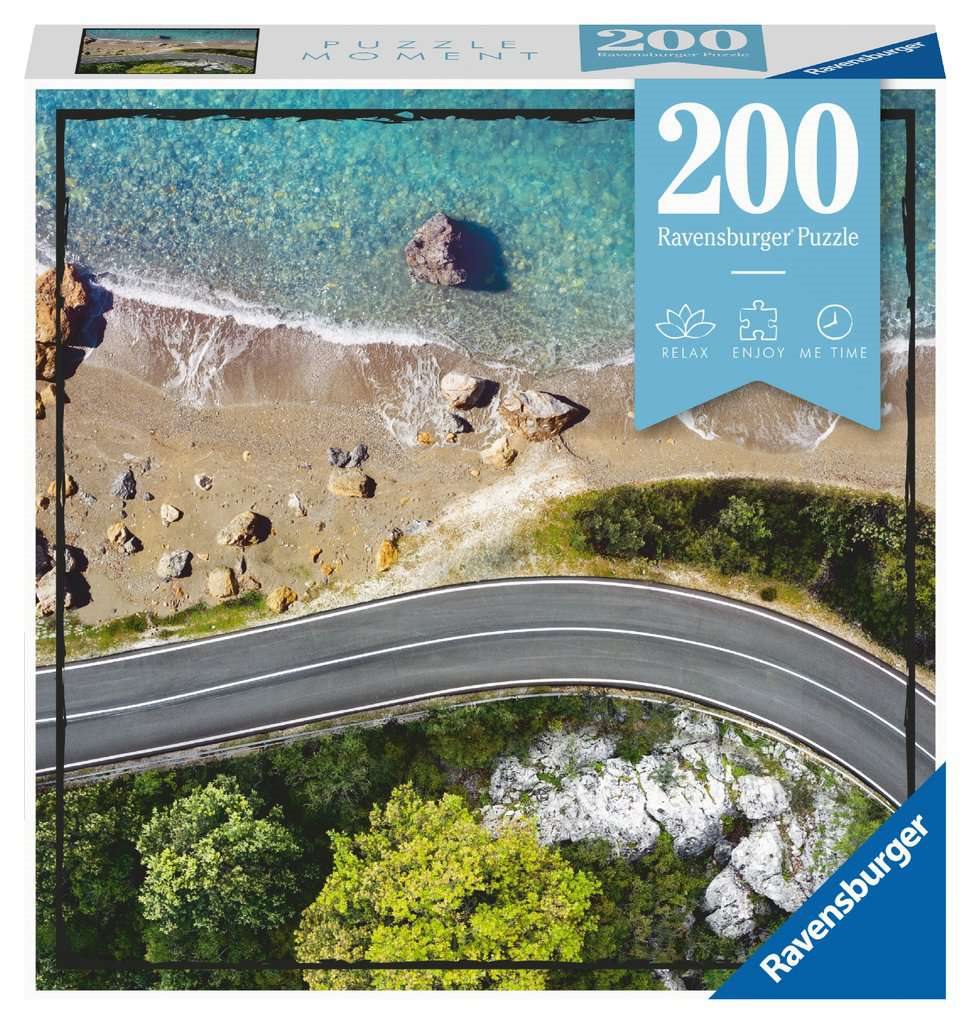 Puzzle Ravensburger 200 dílků Moment: Plážová cesta
