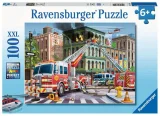 RAVENSBURGER Puzzle Hasiči v akci XXL 100 dílků