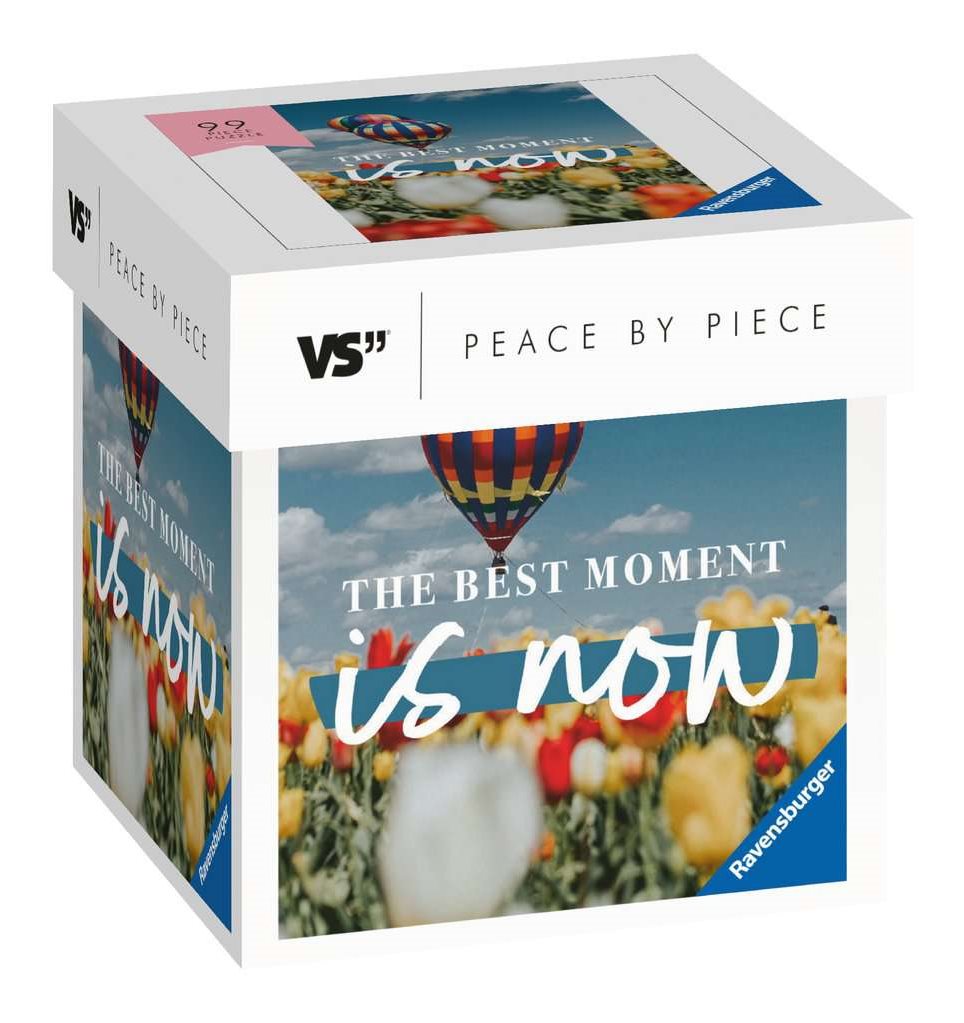 Ravensburger Puzzle Peace by Piece: The best moment is now 99 dílků
