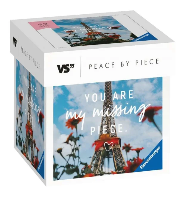 Ravensburger Puzzle Peace by Piece: You are my missing piece 99 dílků