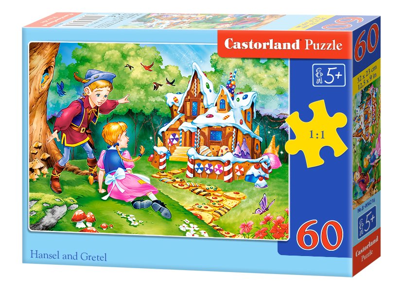 Castorland Jeníček a Mařenka 066094 60 dílků