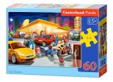 CASTORLAND Puzzle Čerpací stanice 60 dílků