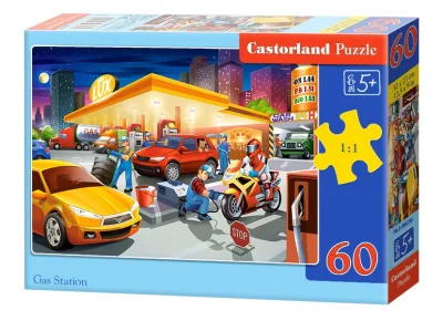 Puzzle Čerpací stanice 60 dílků