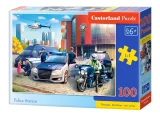 CASTORLAND Puzzle Policejní stanice 100 dílků