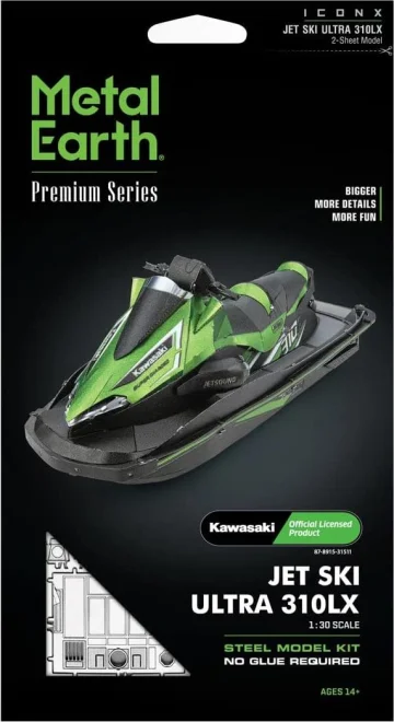 METAL EARTH 3D puzzle Kawasaki Jet Ski Ultra 310LX (ICONX)