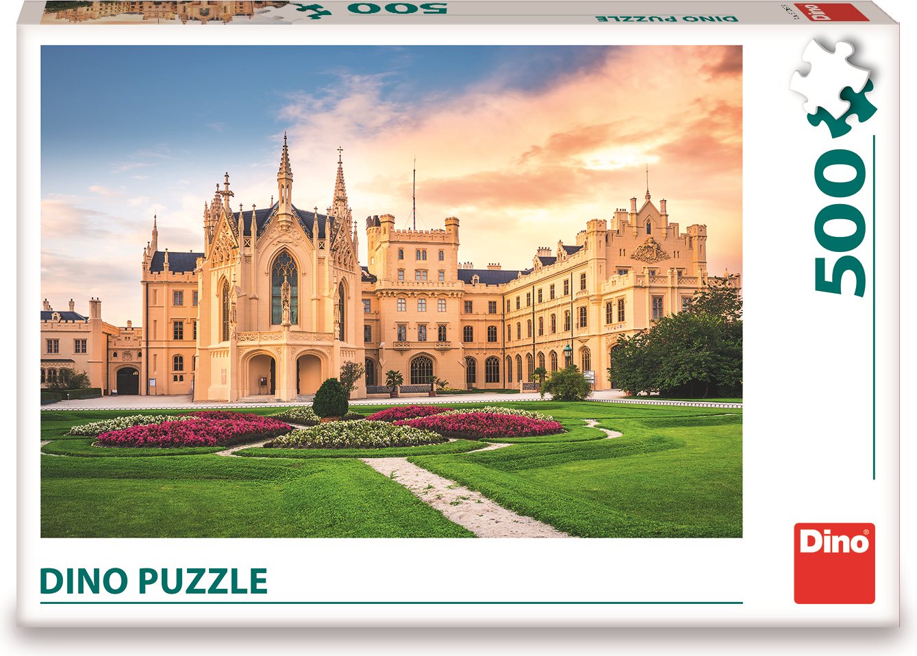 DINO Puzzle Zámek Lednice 500 dílků