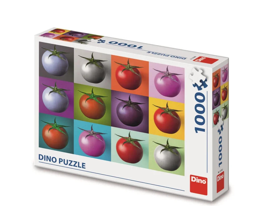 DINO Puzzle Pop Art: Rajčata 1000 dílků