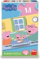 DINO Puzzle Prasátko Peppa: Oběd MAXI 24 dílků