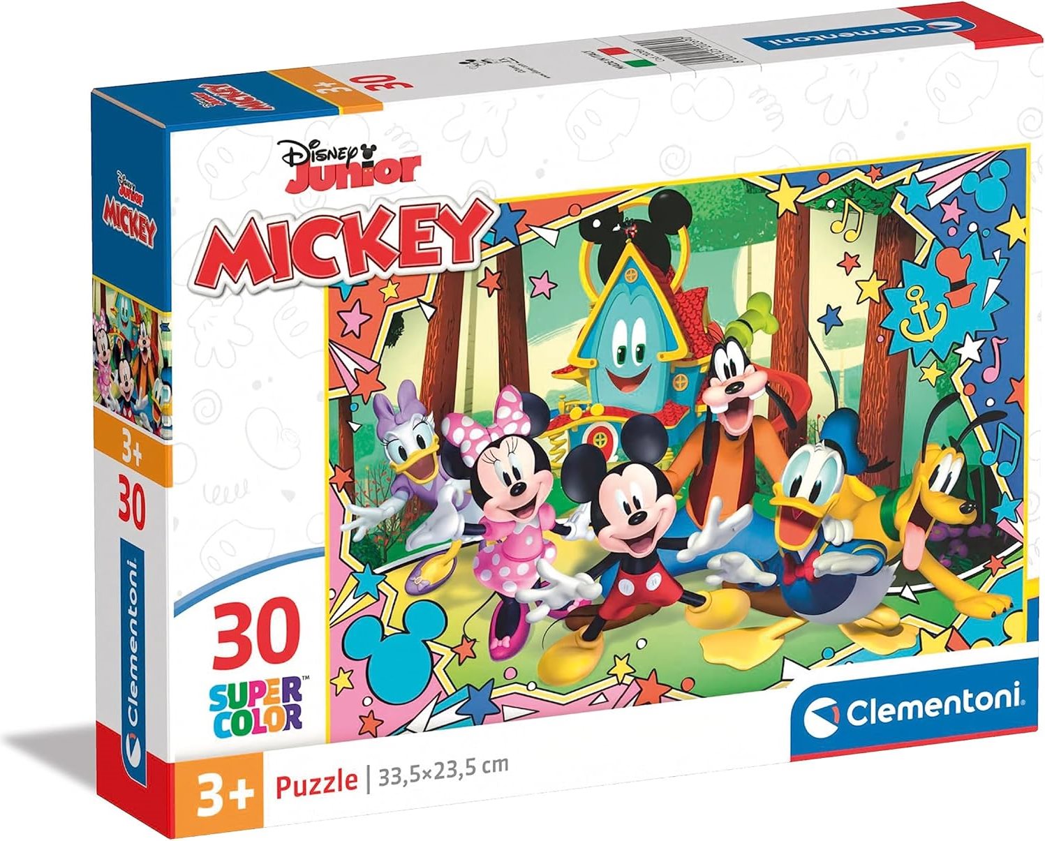 CLEMENTONI Puzzle Mickey s kamarády 30 dílků