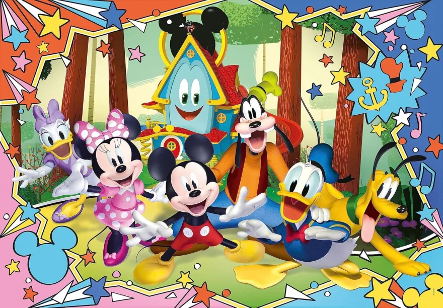 CLEMENTONI Puzzle Mickey s kamarády 30 dílků