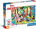CLEMENTONI Puzzle Mickey s kamarády 30 dílků