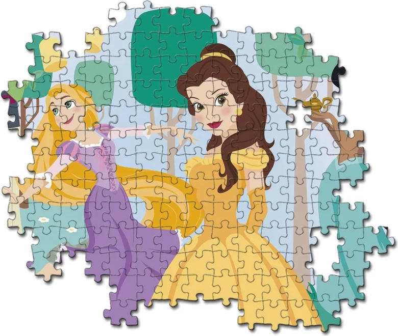CLEMENTONI Puzzle Disney princezny 104 dílků