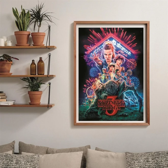 CLEMENTONI Puzzle Netflix: Stranger Things 3.série 1000 dílků