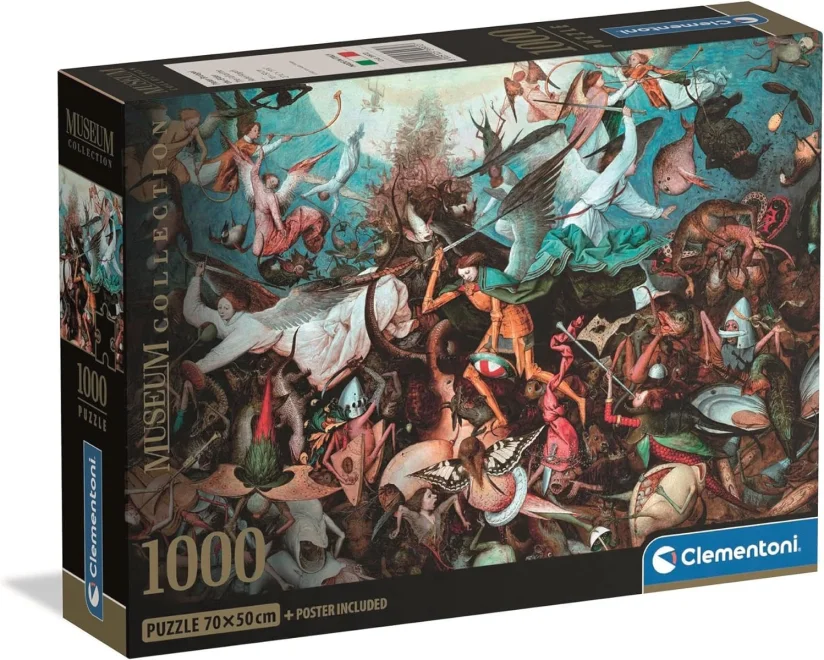 CLEMENTONI Puzzle Museum Collection: Pád andělů 1000 dílků