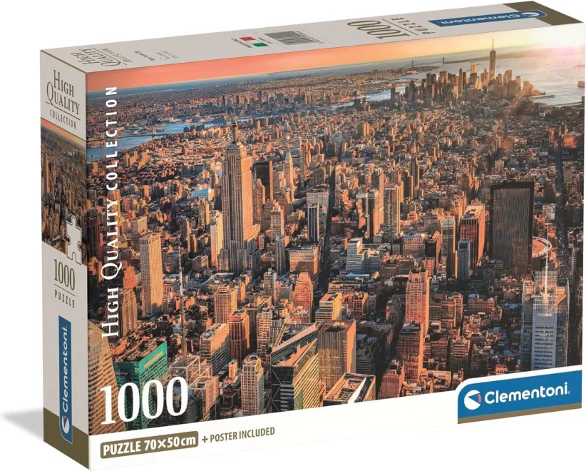 CLEMENTONI Puzzle New York City 1000 dílků