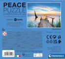 CLEMENTONI Peace puzzle: Klidný vítr 500 dílků