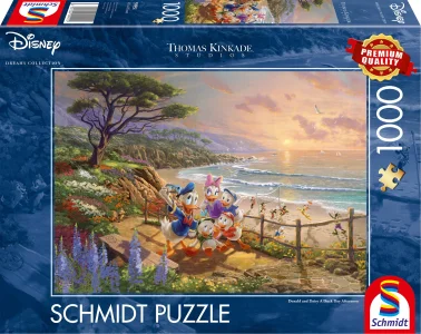 Puzzle Donald & Daisy: Kačeří odpoledne 1000 dílků