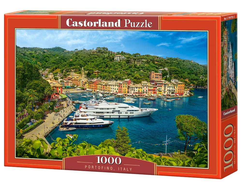 CASTORLAND Puzzle Portofino, Itálie 1000 dílků