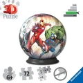 RAVENSBURGER 3D Puzzleball Marvel: Avengers 73 dílků