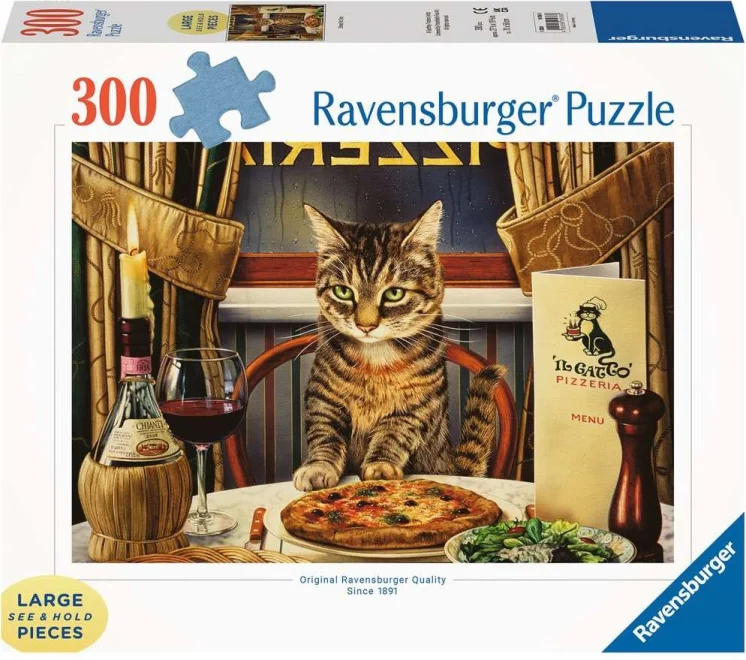 Ravensburger Puzzle Večeře pro jednoho EXTRA 300 dílků