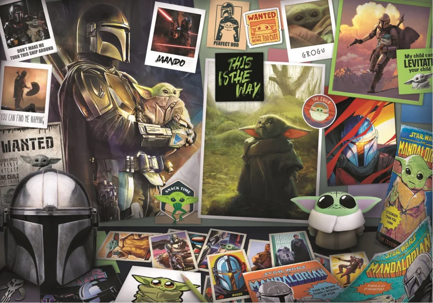 TREFL Puzzle The Mandalorian: Grogu 1000 dílků