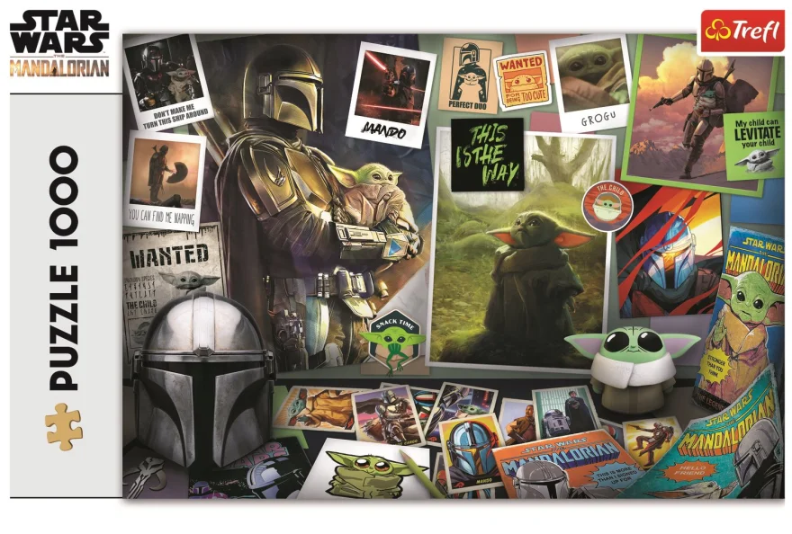 TREFL Puzzle The Mandalorian: Grogu 1000 dílků