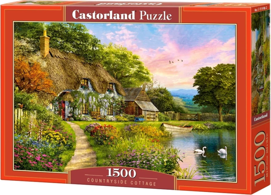 CASTORLAND Puzzle Venkovská chaloupka 1500 dílků