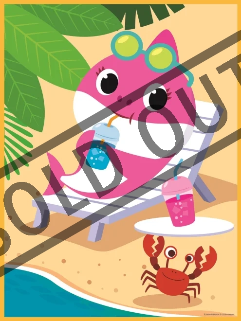 Trefl Oboustranné puzzle Baby Shark BABY MAXI 2x10 dílků