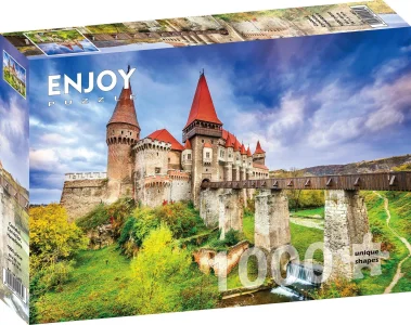 Puzzle Korvínův hrad, Hunedoara, Rumunsko 1000 dílků