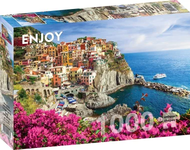 Puzzle Manarola, Cinque Terre, Itálie 1000 dílků