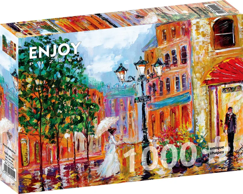 ENJOY Puzzle Pařížská romance 1000 dílků