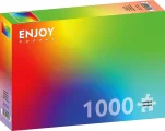 ENJOY Puzzle Barevný duhový gradient 1000 dílků