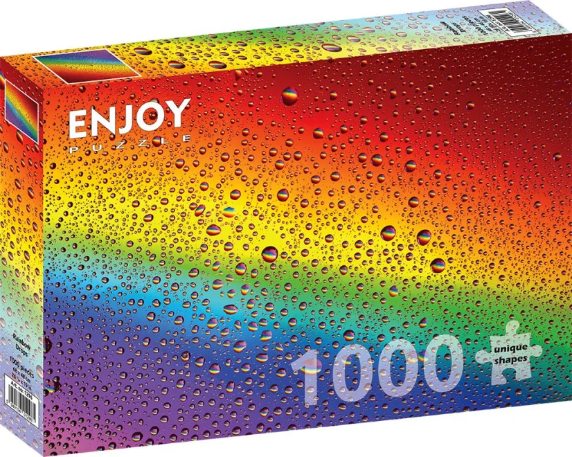 ENJOY Puzzle Duhové kapky 1000 dílků