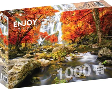 Puzzle Podzimní vodopád 1000 dílků