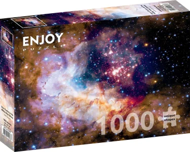 Puzzle Hvězdokupa v Mléčné dráze 1000 dílků