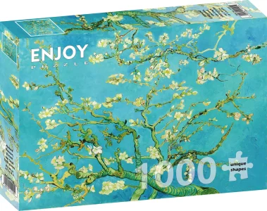 Puzzle Vincent Van Gogh: Větev mandlovníku 1000 dílků