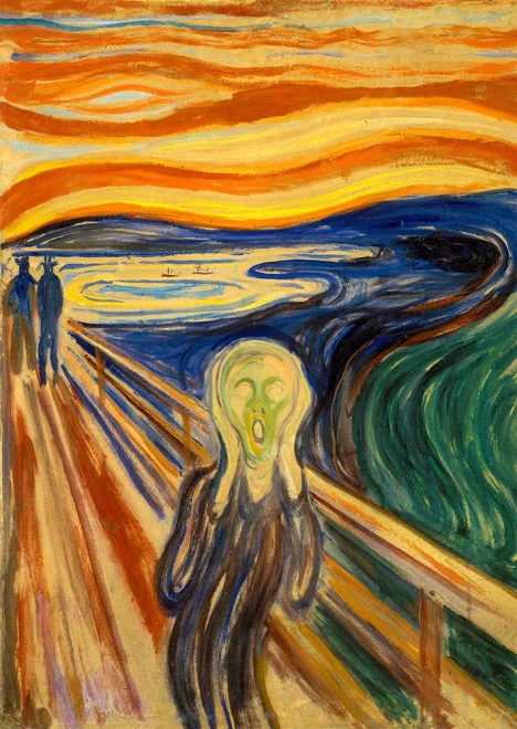 Enjoy Puzzle Edvard Munch: Výkřik 1000 dílků
