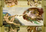 Enjoy Puzzle Michelangelo Buonarroti: Stvoření Adama 1000 dílků