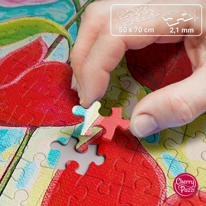 CHERRY PAZZI Puzzle Divoká krása 1000 dílků