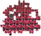CLEMENTONI Puzzle Impossible: Netflix Squid Game (Hra na oliheň) 1000 dílků