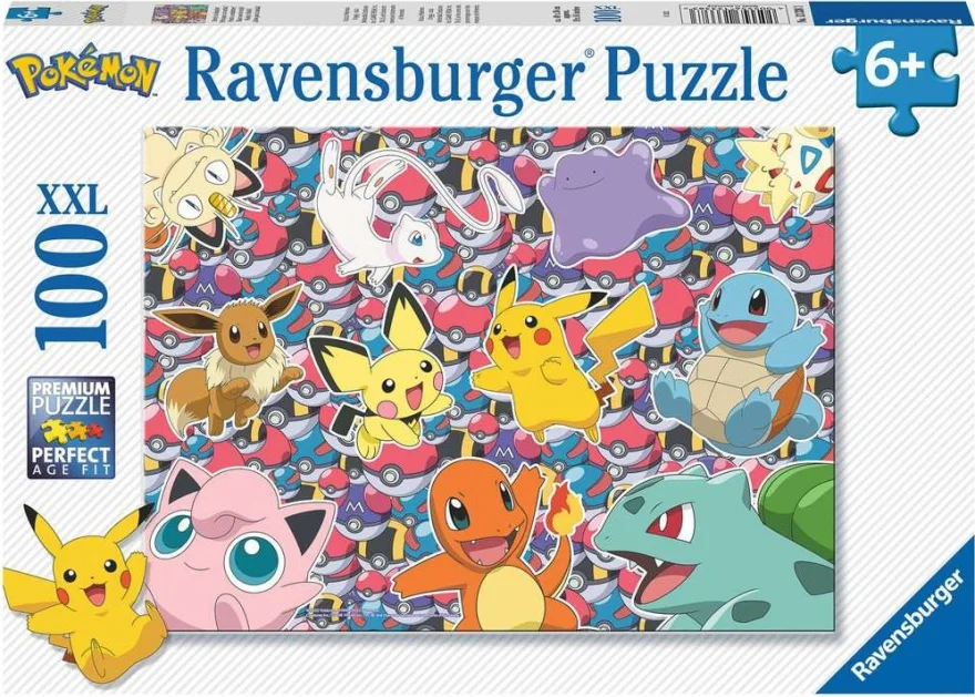 RAVENSBURGER Puzzle Pokémon XXL 100 dílků