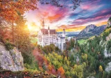 TREFL Puzzle Pohled na zámek Neuschwanstein, Německo 500 dílků