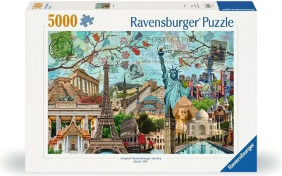 Puzzle Velkoměsta - koláž 5000 dílků
