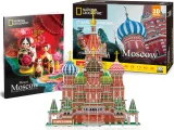 3D puzzle National Geographic: Chrám Vasila Blaženého 224 dílků