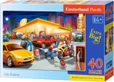 CASTORLAND Puzzle Čerpací stanice MAXI 40 dílků